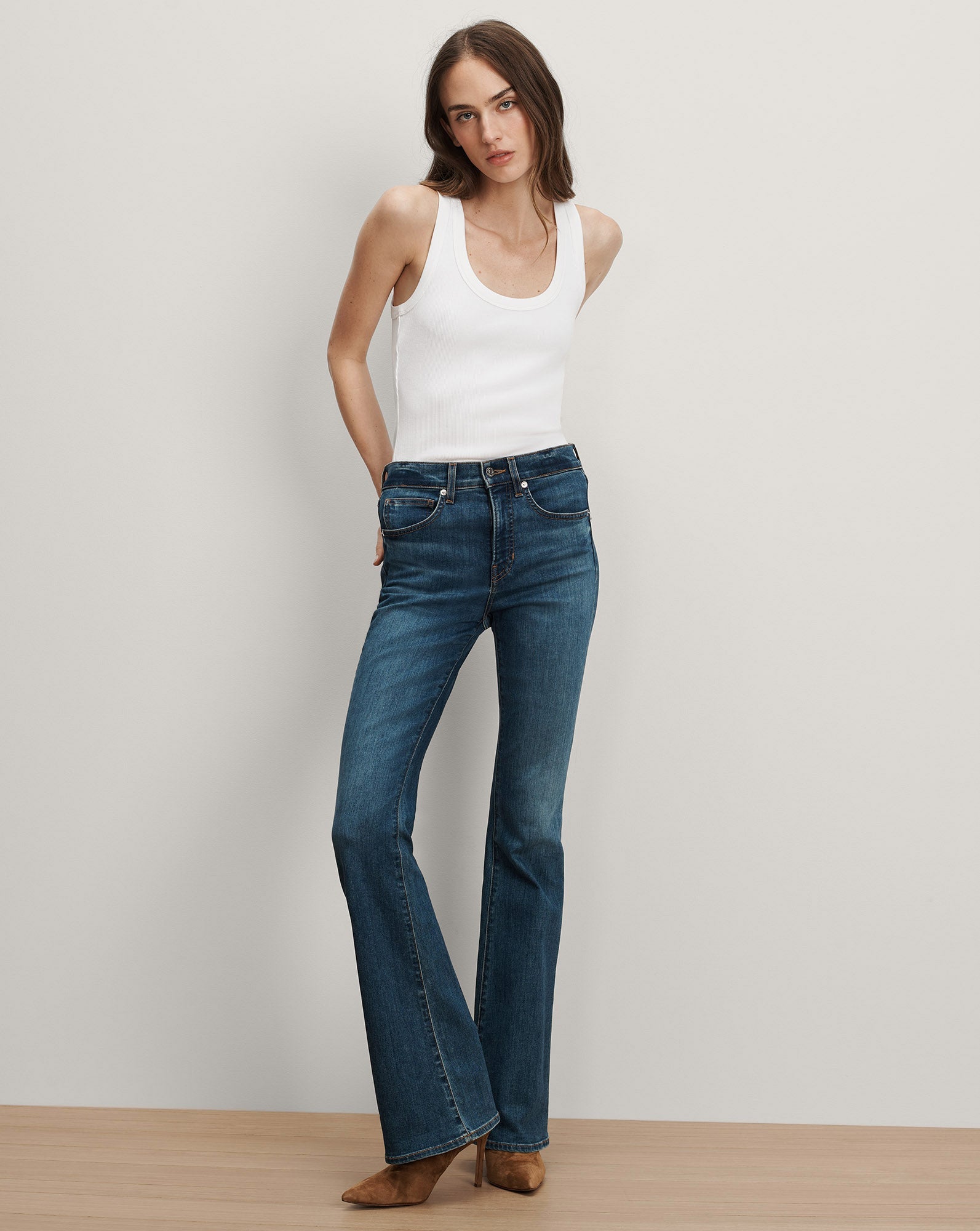 Beverly Skinny-Flare Jean