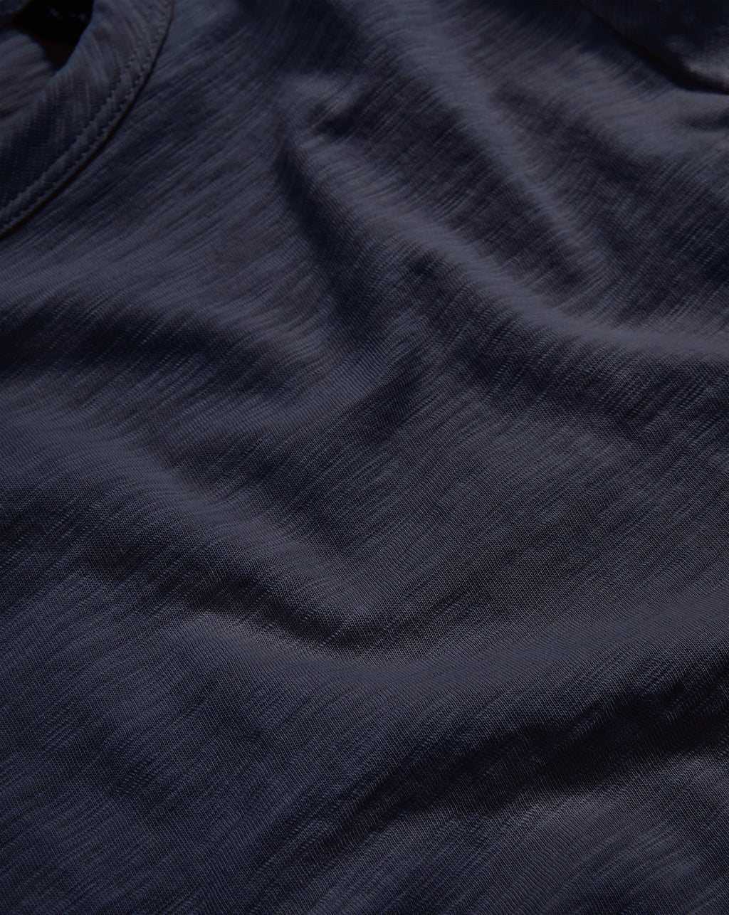 Waldorf Ruched-Sleeve Slub T-Shirt