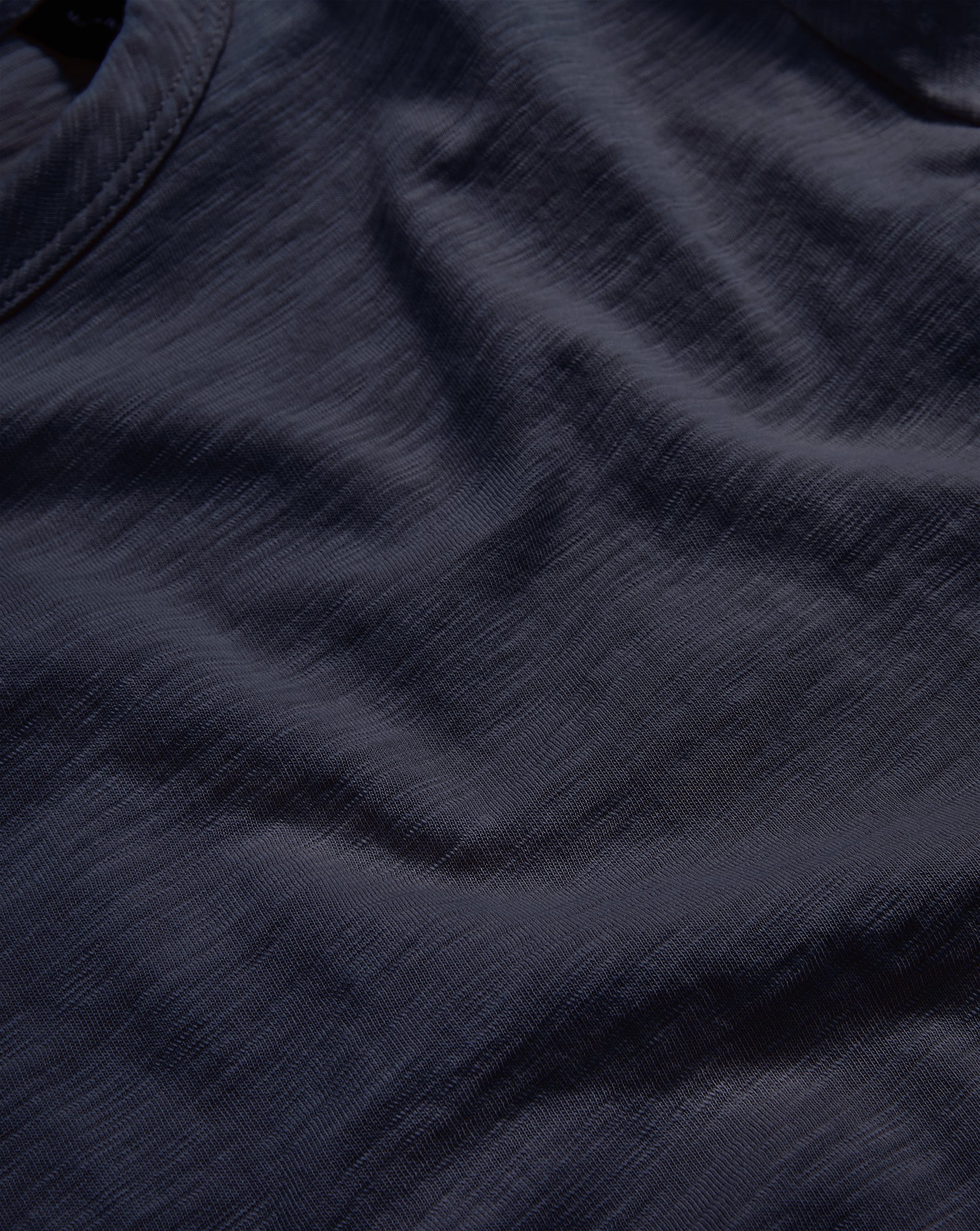 Waldorf Ruched-Sleeve Slub T-Shirt