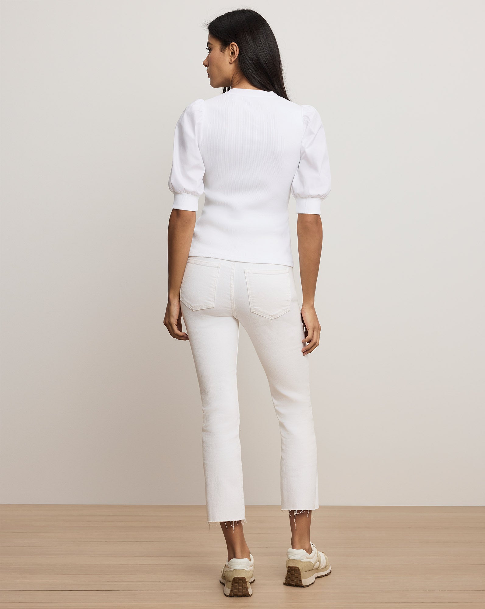 Coralee Puff-Sleeve Top