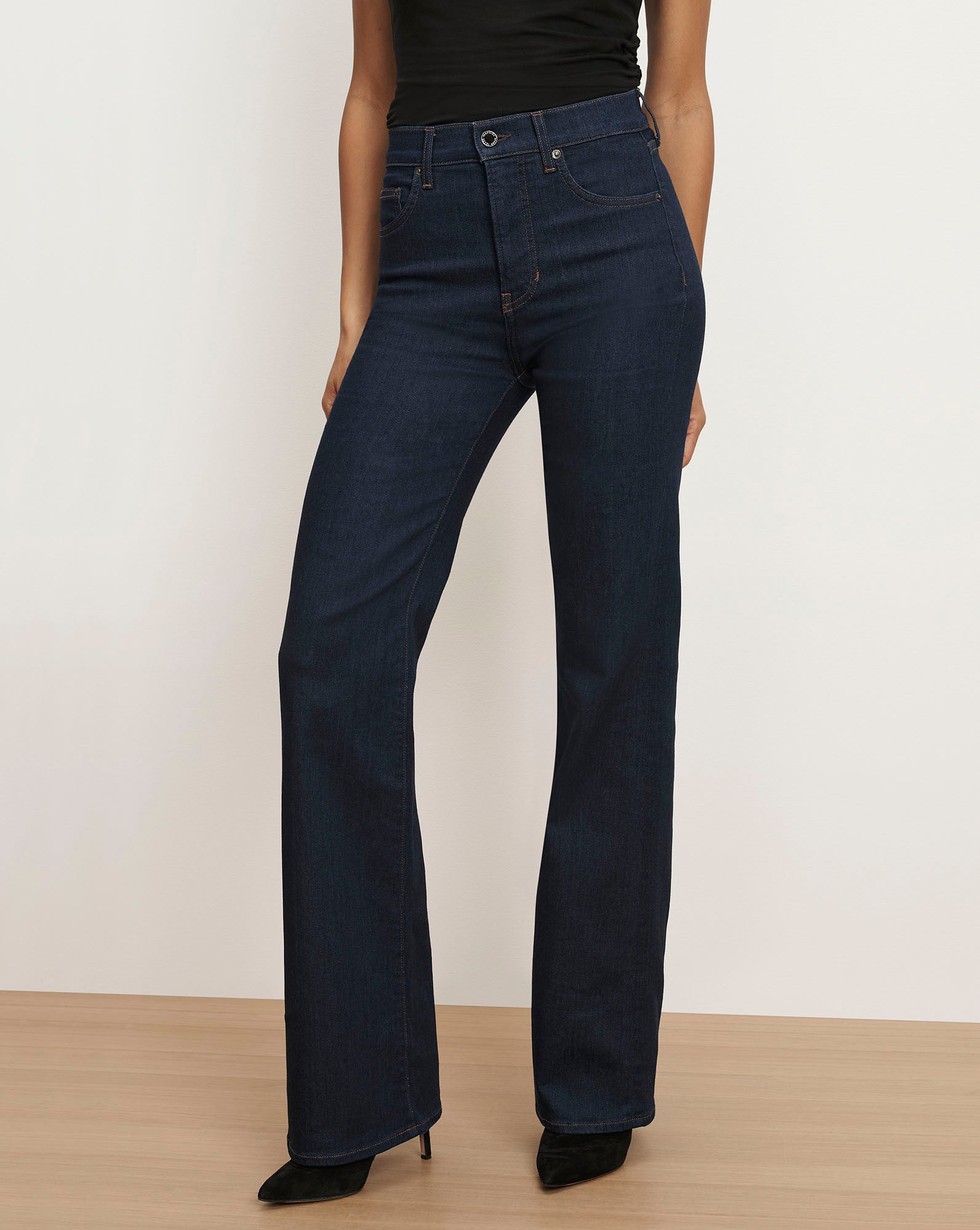 Crosbie Slim Wide-Leg Jean