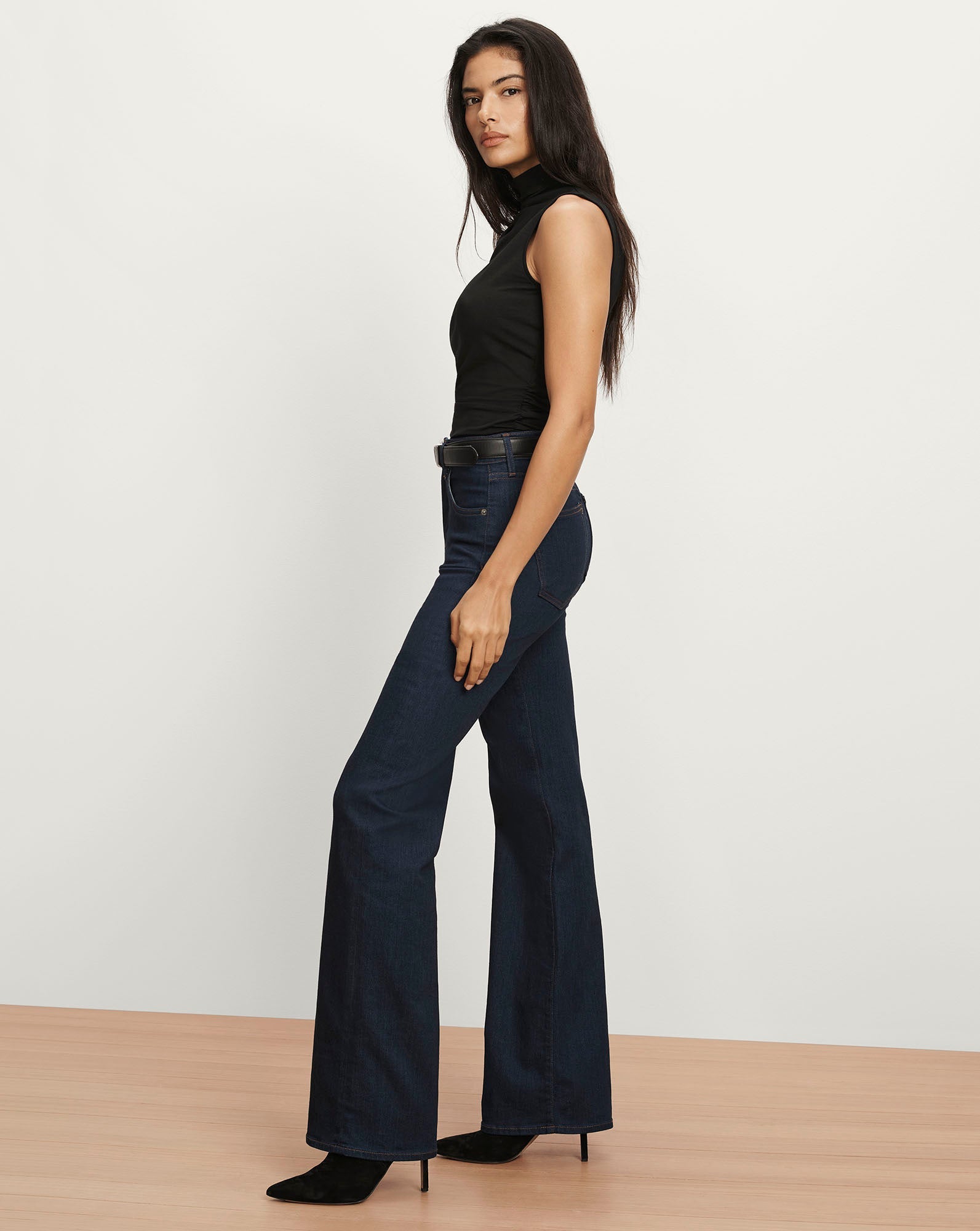 Crosbie Slim Wide-Leg Jean