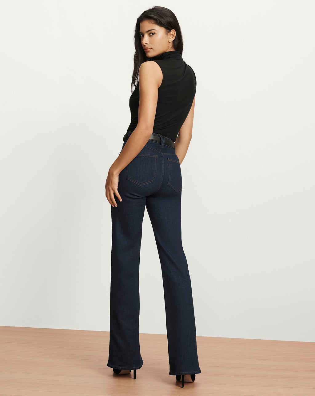 Crosbie Slim Wide-Leg Jean