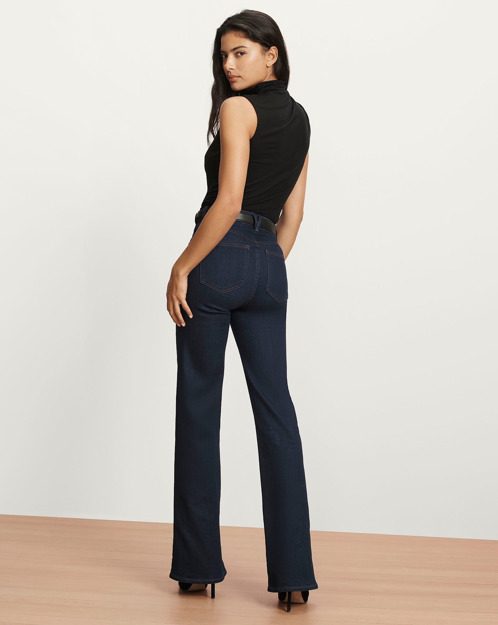 Crosbie Slim Wide-Leg Jean