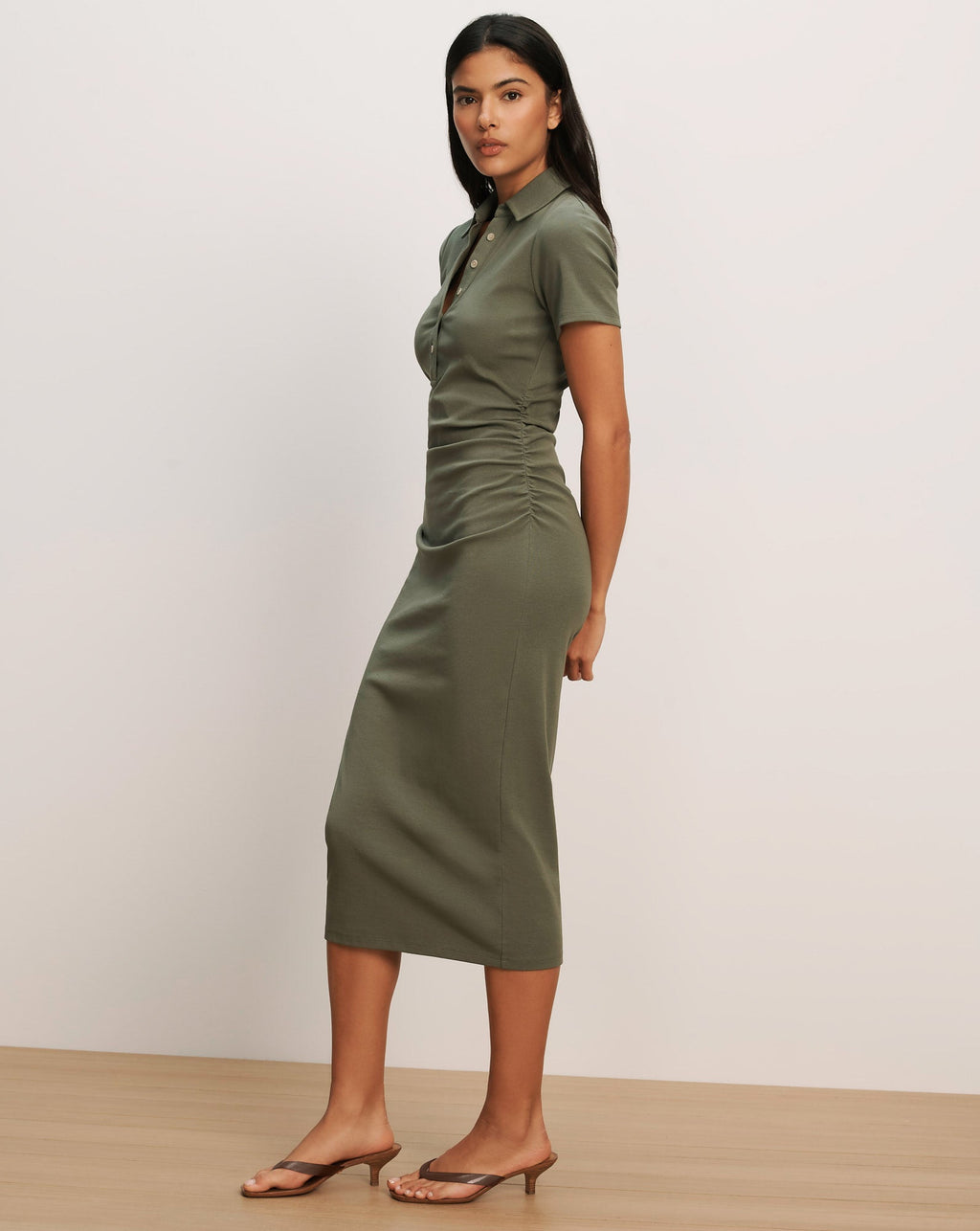 Besser Polo Midi Dress