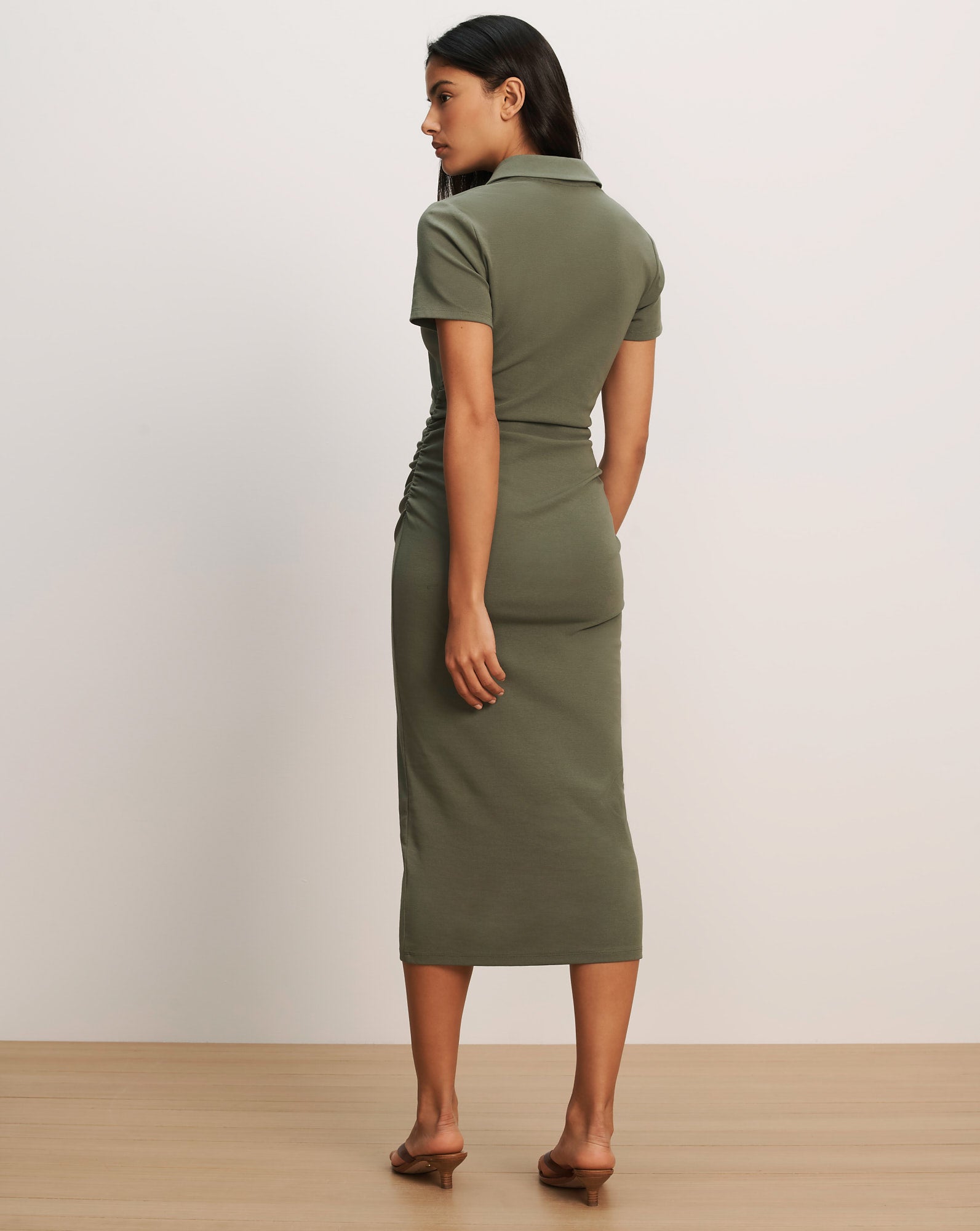 Besser Polo Midi Dress
