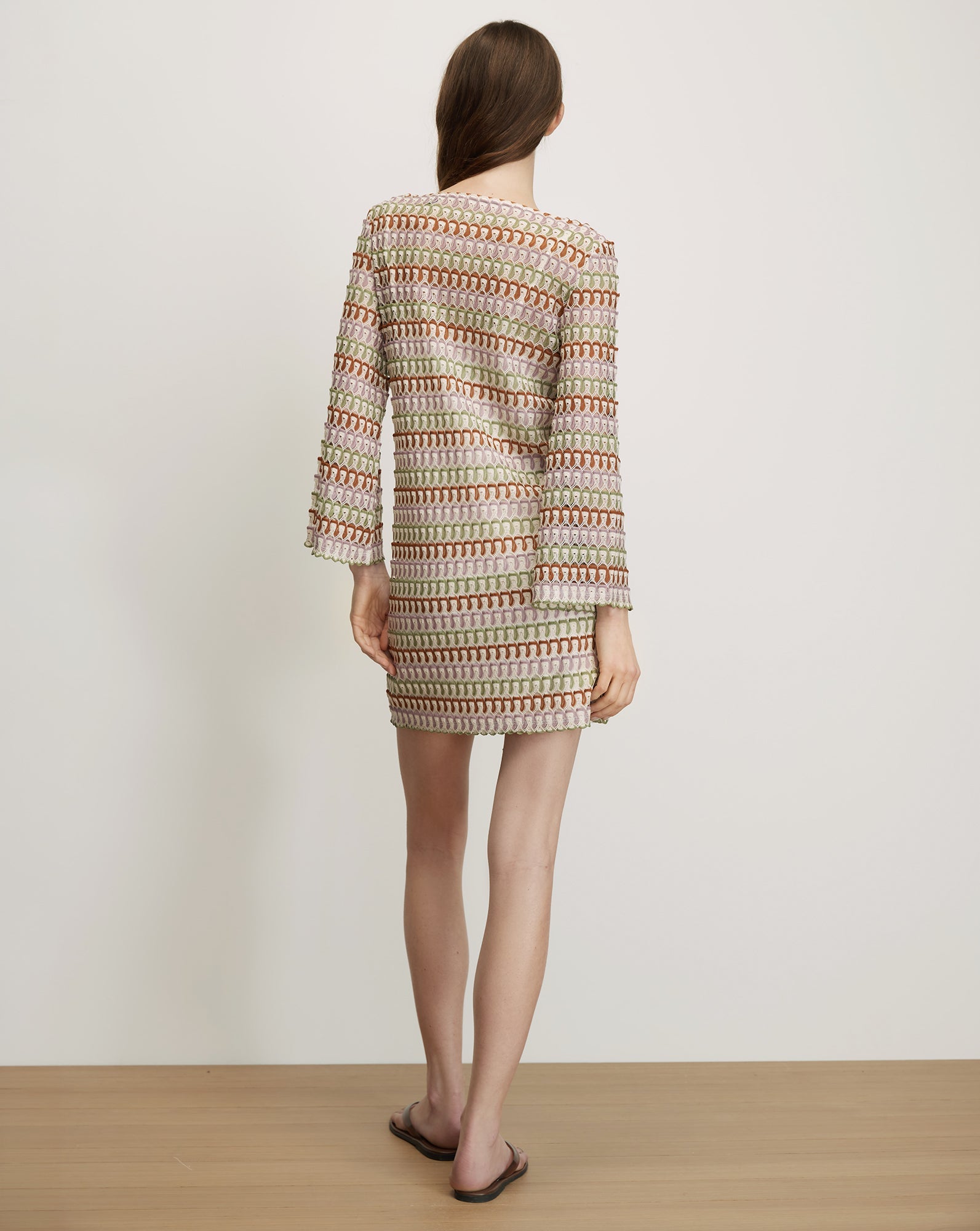 Novien Crochet Mini Dress