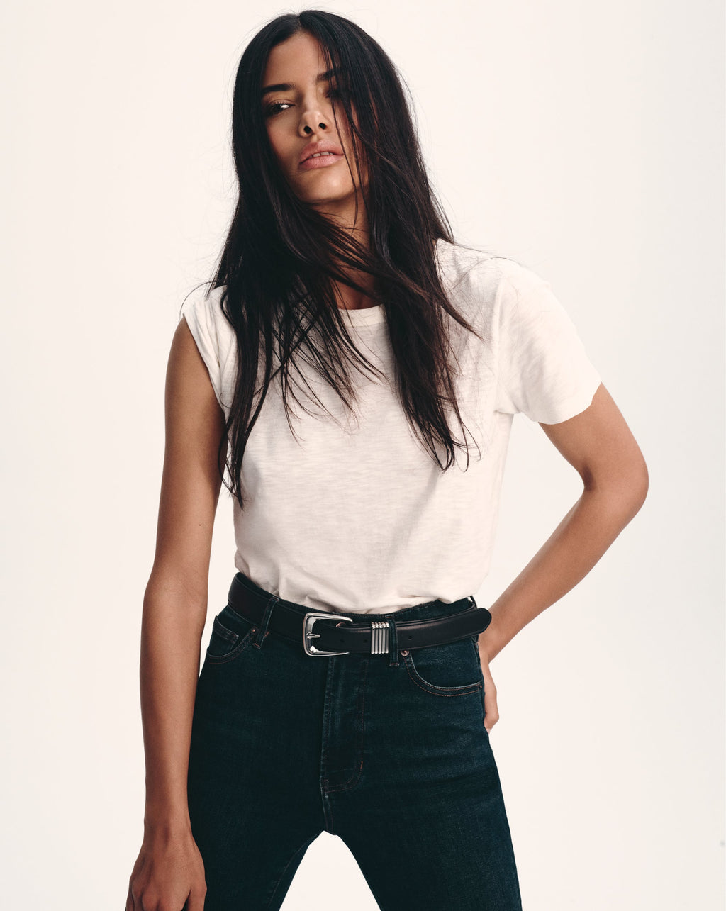 Carla Cotton Crewneck T-Shirt