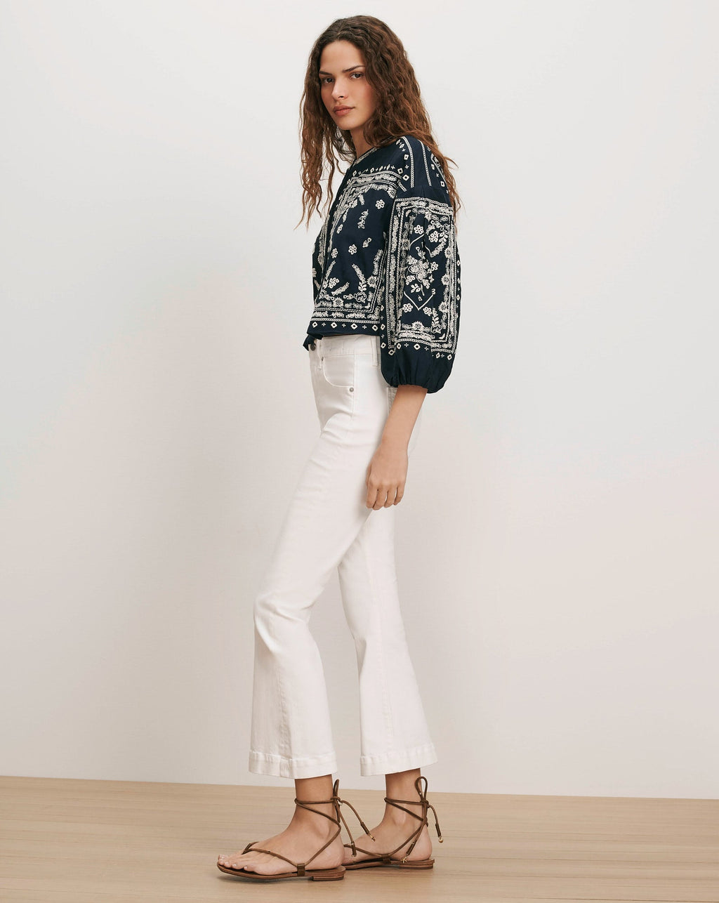 Carson Kick-Flare Jean