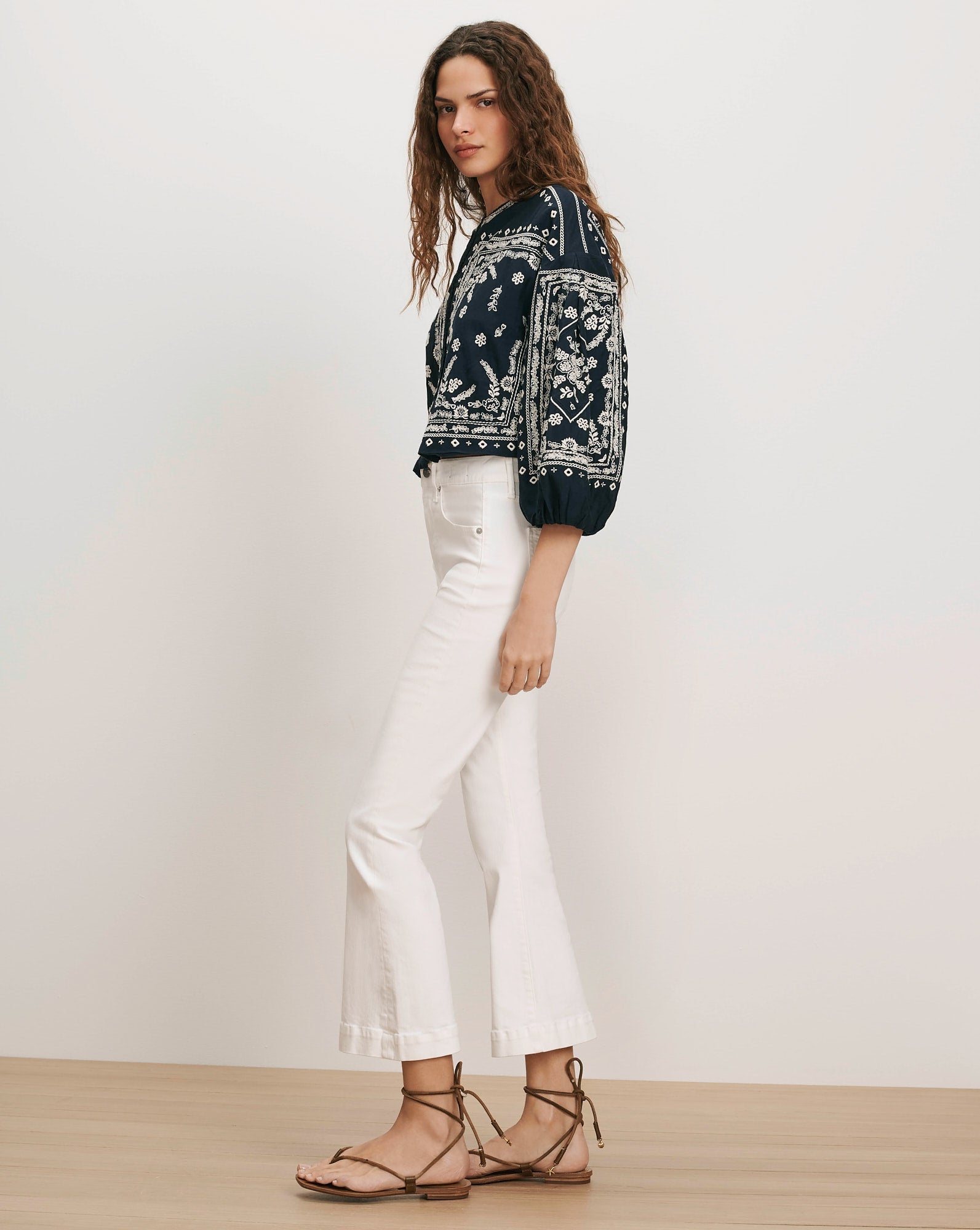 Carson Kick-Flare Jean