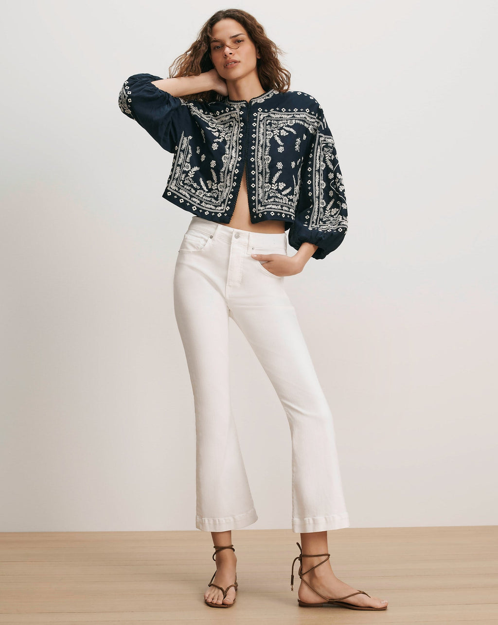 Carson Kick-Flare Jean