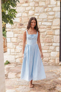 Kinslee Midi Dress - Blue