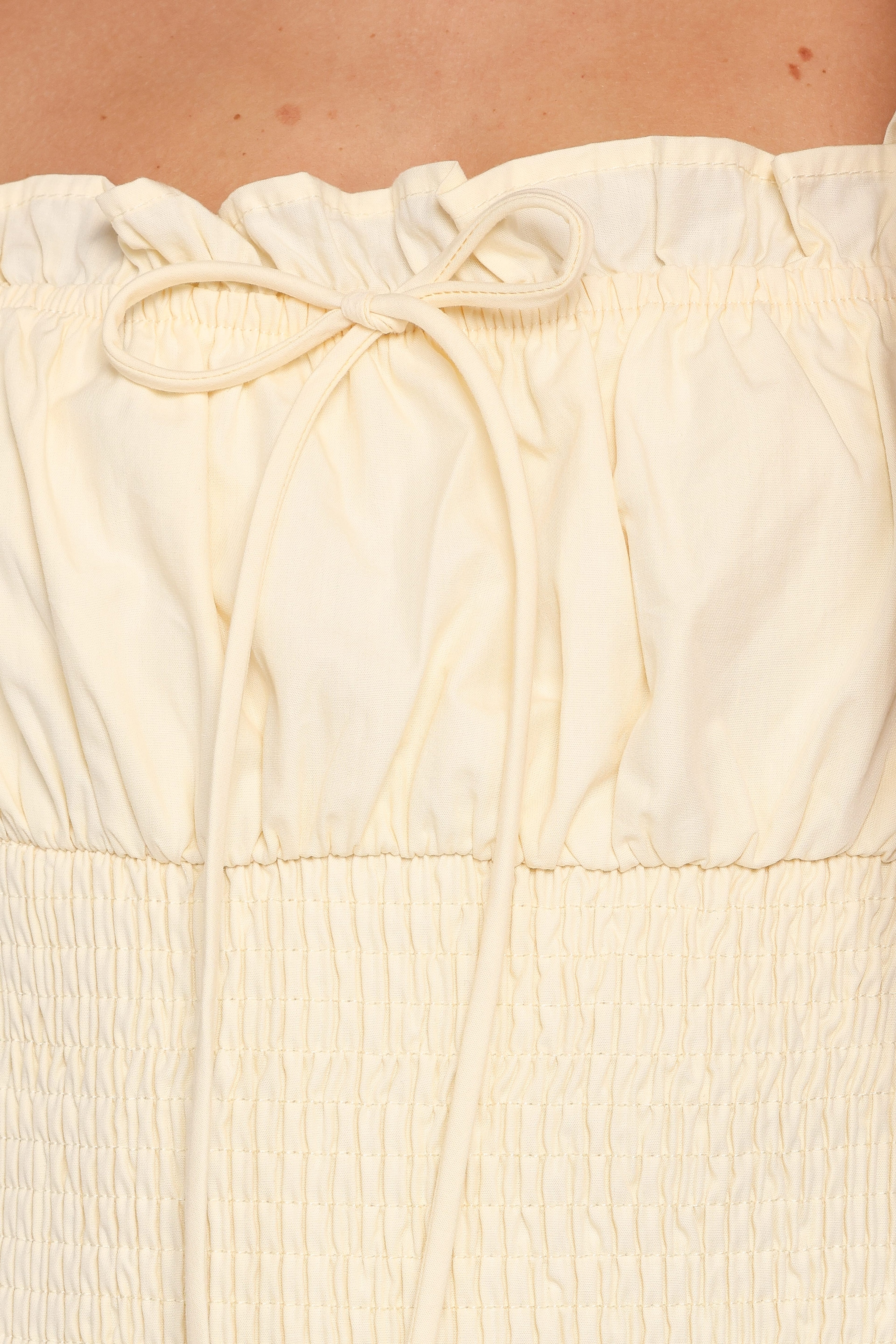 Bronte Midi Dress - Butter Yellow