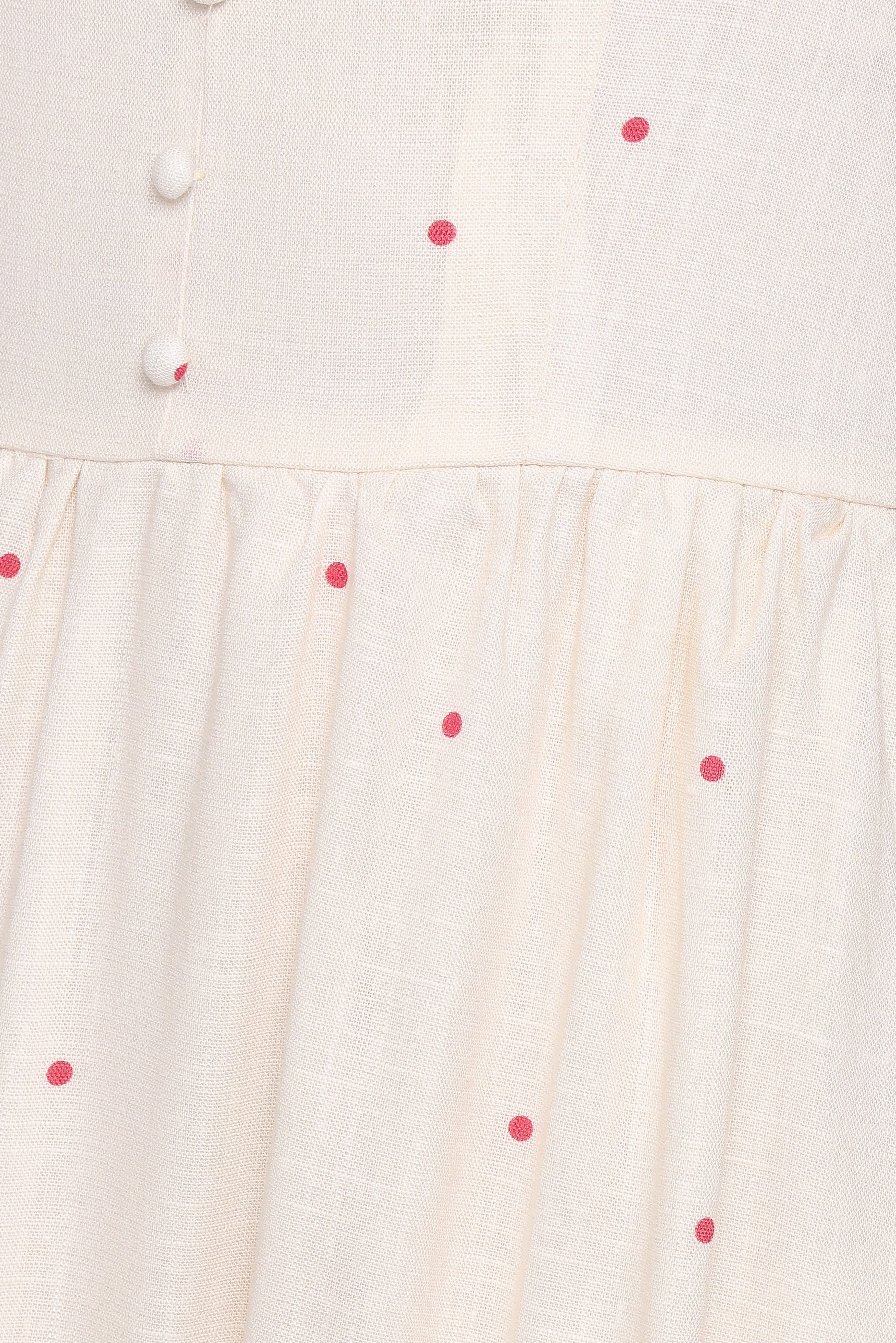 Caty Maxi Dress - Red Polka Dot