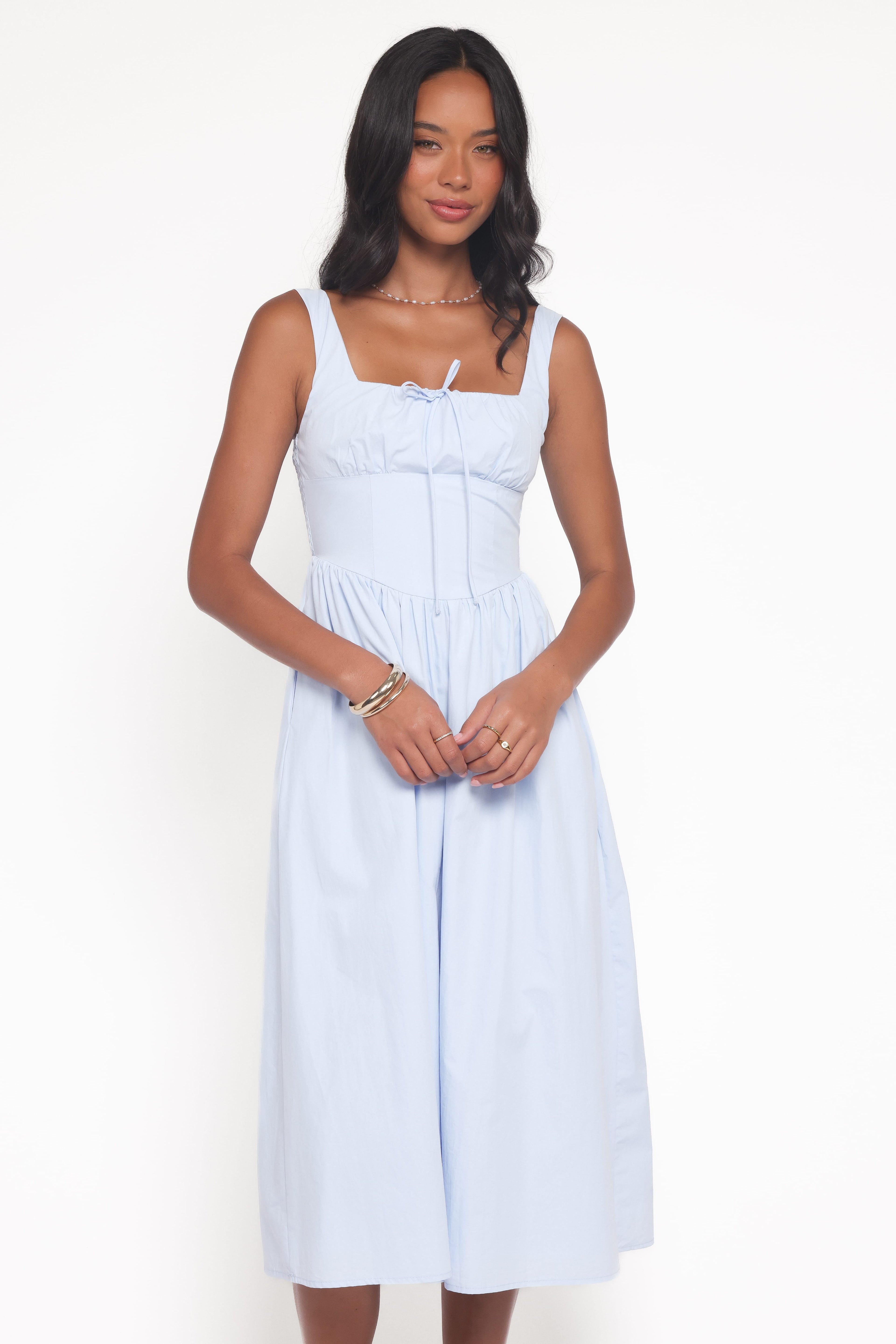 Kinslee Midi Dress - Blue